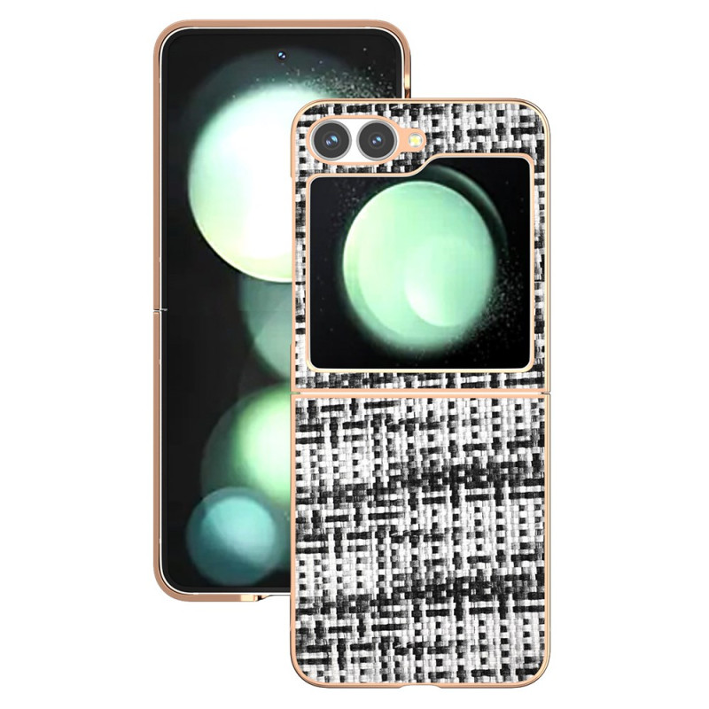 Samsung Galaxy Z Flip 7 FE / Z Flip 6 Kunstlederhülle Strukturiert