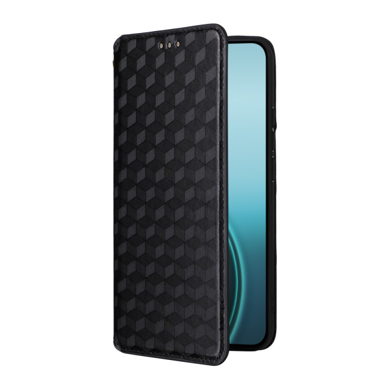 Flip Cover Oppo Reno 14 Pro 5G Glänzendes Rautenmuster
