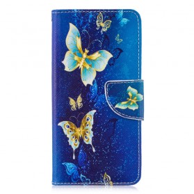 Huawei P30 Hülle Schmetterlinge In Der Nacht