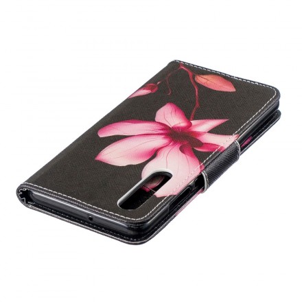 Huawei P30 Hülle Blume Rosa