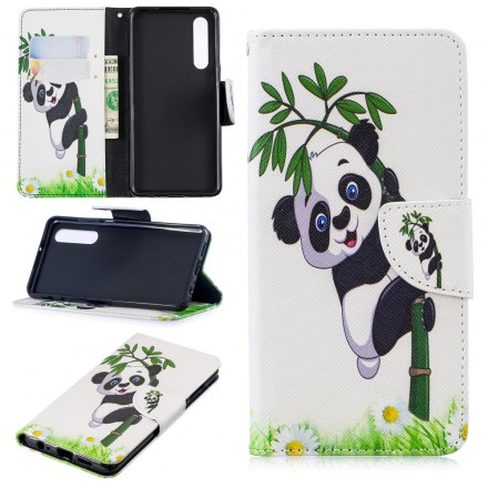 Hülle Huawei P30 Panda Auf Bambus