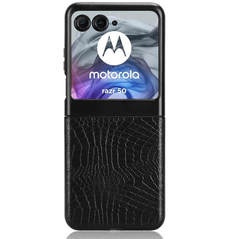 Motorola Razr 60 Cover Krokodil-Effekt