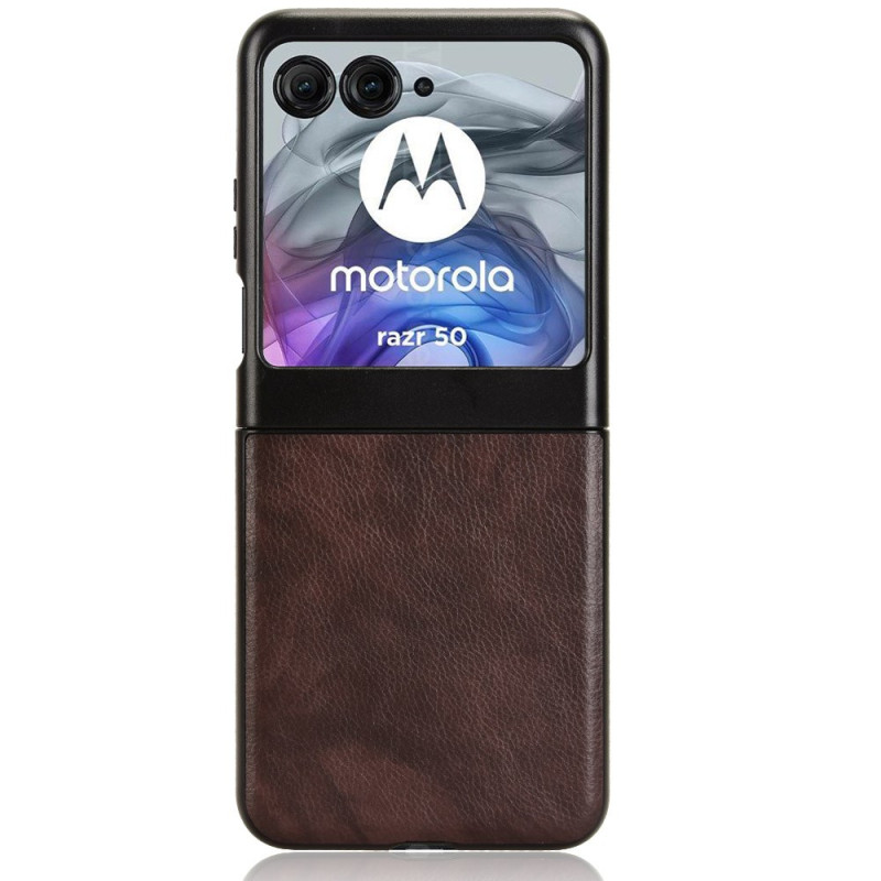 Motorola Razr 60 Hülle Litschi Textur