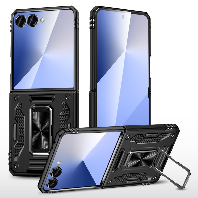 für Samsung Galaxy Z Flip 7 Ultra Widerstandsfähige Halterung und Objektivschutz