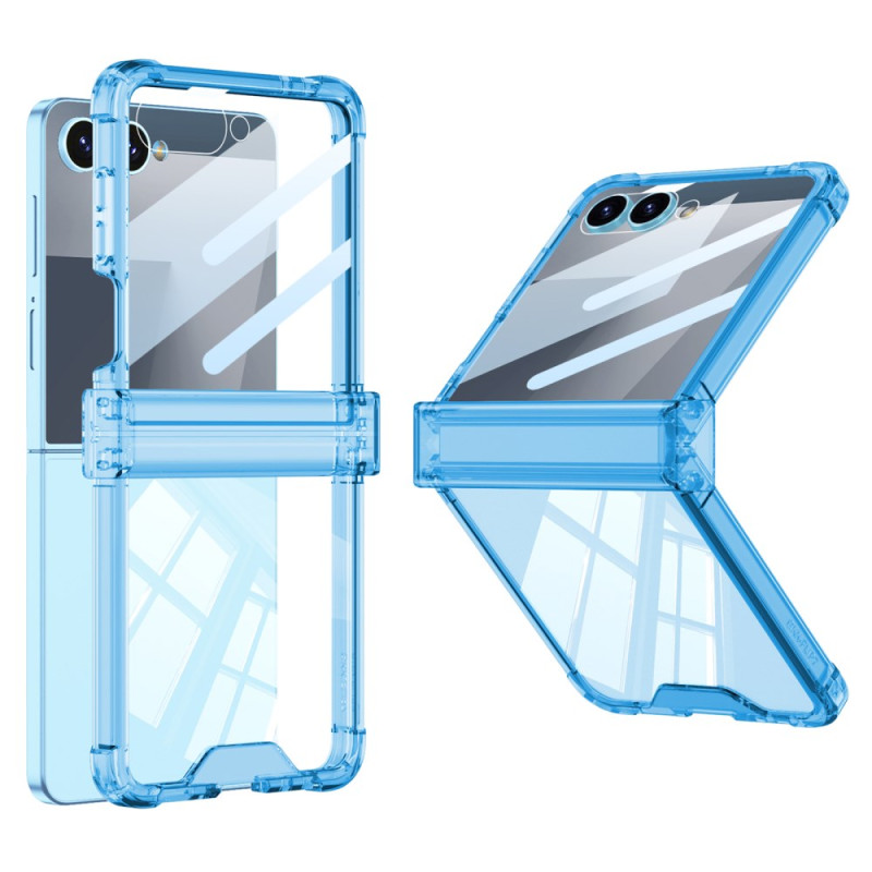 Samsung Galaxy Z Flip 7 Translucent Color Cover mit Airbagschutz
