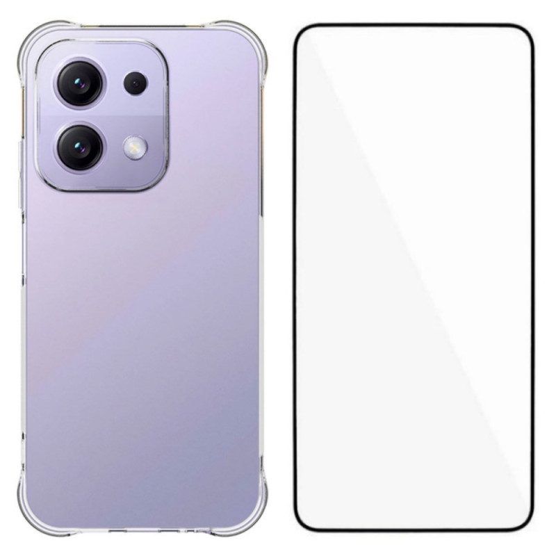Xiaomi Redmi 15C 4G Transparent Verstärktes Cover mit Bildschirmschutz