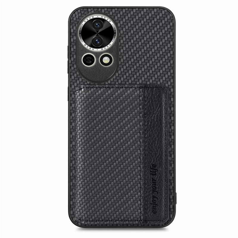 Huawei Nova 13 Kohlefaser
 Cover Kartenhalter