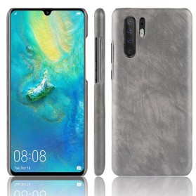 Huawei P30 Pro Cover Lederoptik Litschi Performance