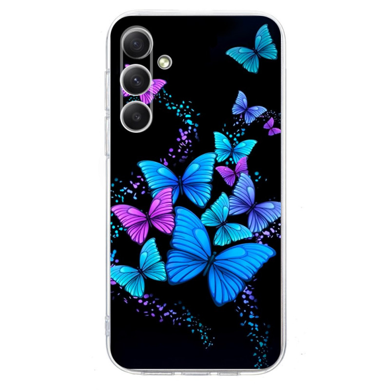 Samsung Galaxy S25 FE Cover Bunte Schmetterlinge