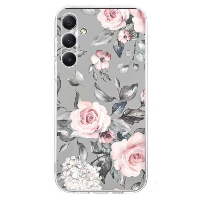 Samsung Galaxy S25 FE Hülle Blumenmuster