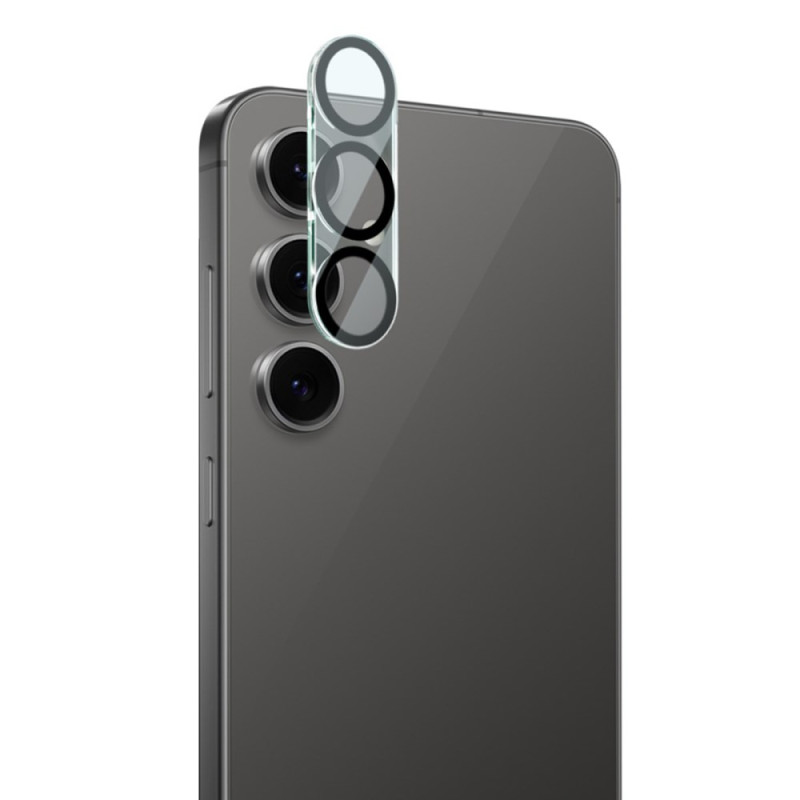 Schutzlinse aus gehärtetem Glas für Samsung Galaxy S25 FE (Design Schwarzer Kreis) IMAK