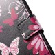 Huawei P30 Pro Hülle Schmetterlinge und Blumen