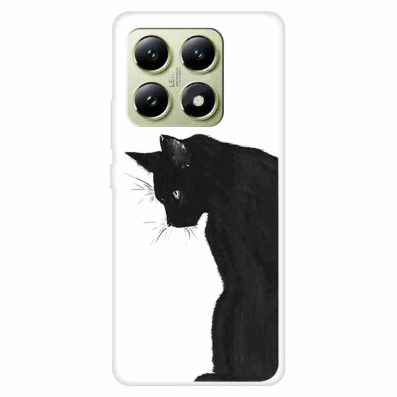 Xiaomi 14T Katze Cover Schwarz