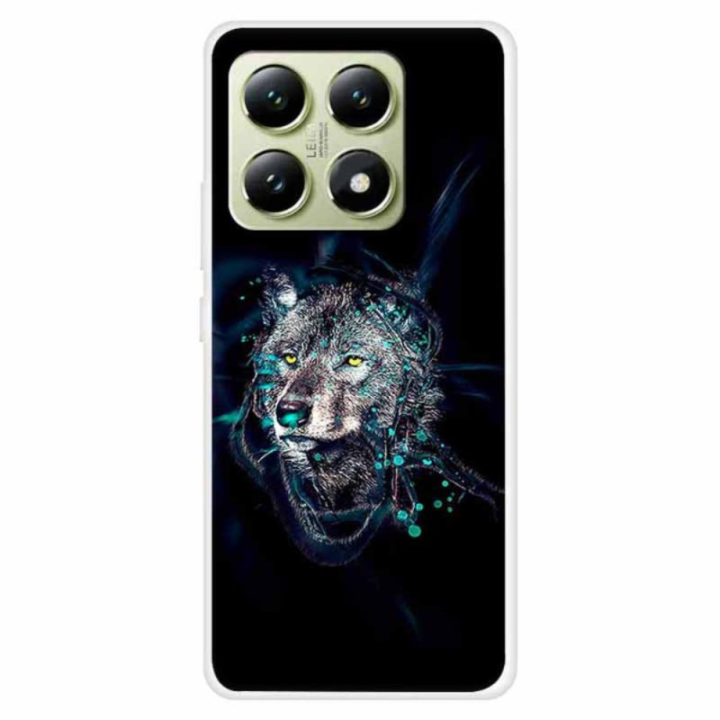 Xiaomi 14T Schutzhülle Wolfsmotiv