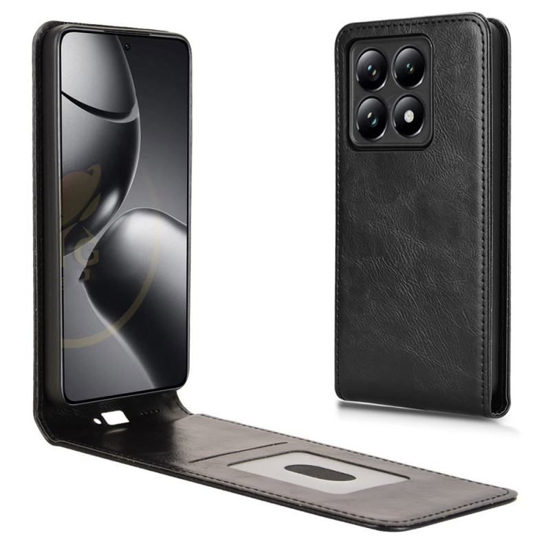 Xiaomi 14T Tasche Vertikale Magnetklappe