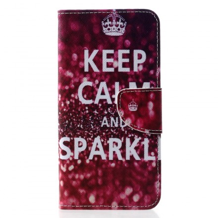 Hülle Huawei P30 Pro Keep Calm and Sparkle
