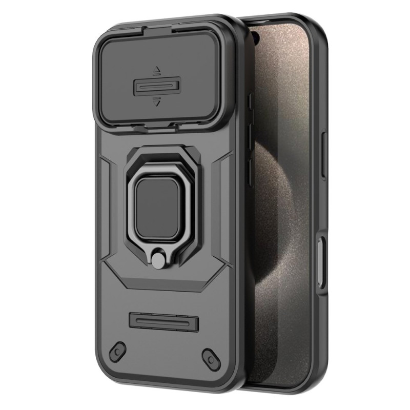 Robuste iPhone 18 Pro / 17 Pro Ring-Hülle mit Objektivschutz