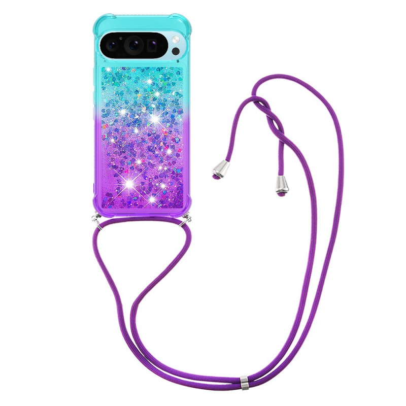 Kordelzughülle Google Pixel 10 / Pixel 10 Pro Gradient Glitter