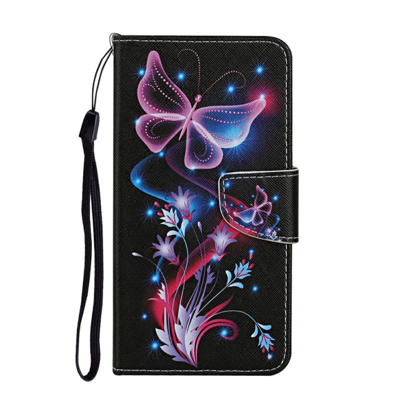 Housse Samsung Galaxy A07 Papillons Lumineux