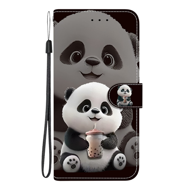 Hülle Samsung Galaxy A07 Panda-Muster