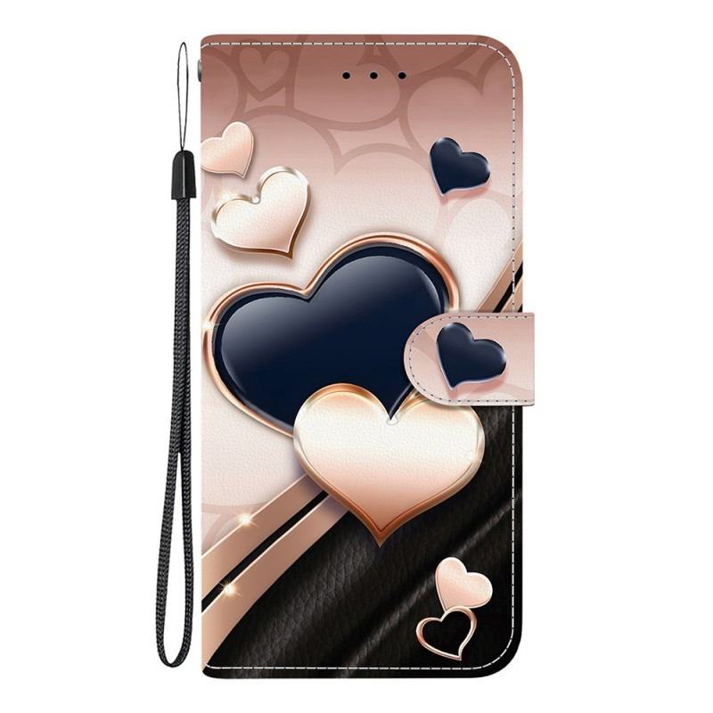Hülle Samsung Galaxy A07 Zwei Herzen