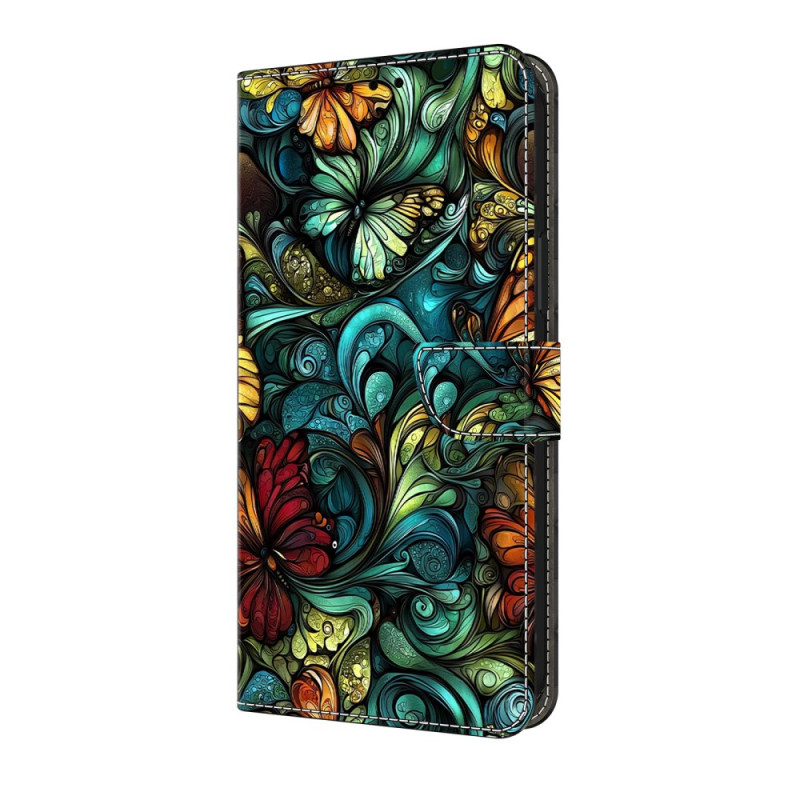 Samsung Galaxy A07 Hülle Aquarell Blumenmuster