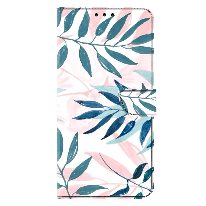 Samsung Galaxy A17 5G Hülle Blätter Aquarell