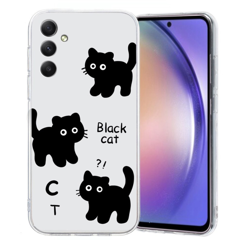 Samsung Galaxy A17 5G Cover Schwarze Katzen