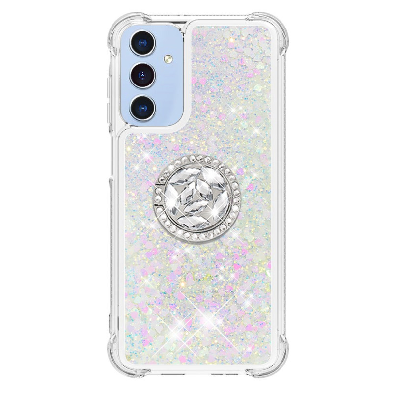 Samsung Galaxy A17 5G Ring-Halterung Glitter Cover