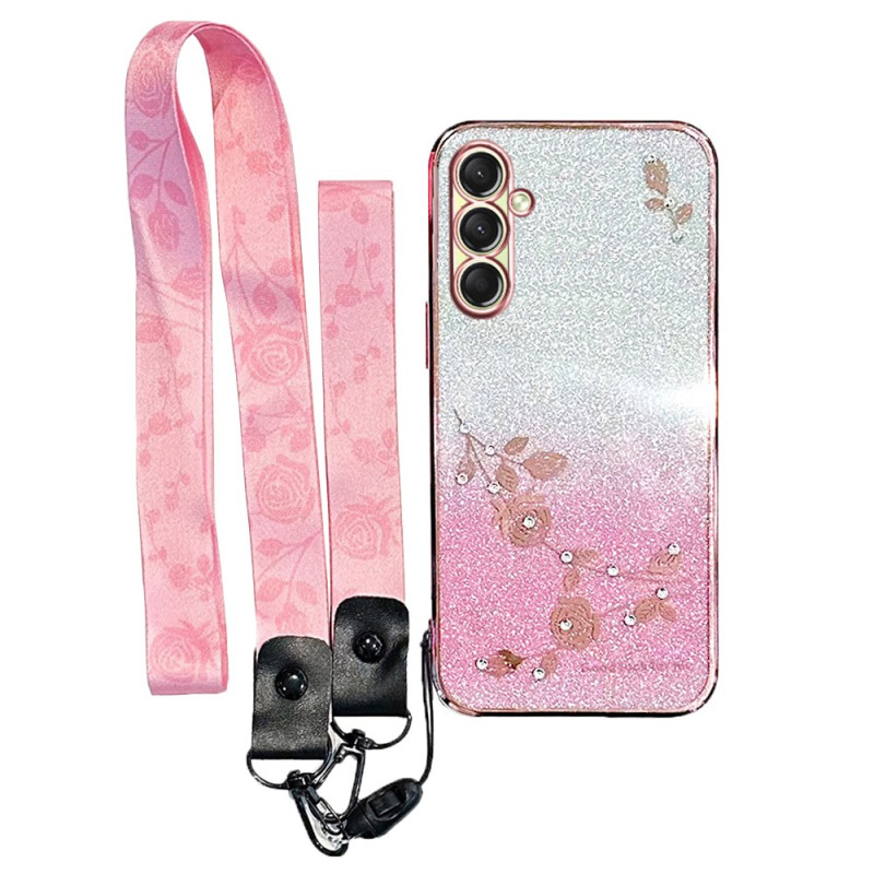 Samsung Galaxy A17 5G Strass Riemchen Cover KADEM