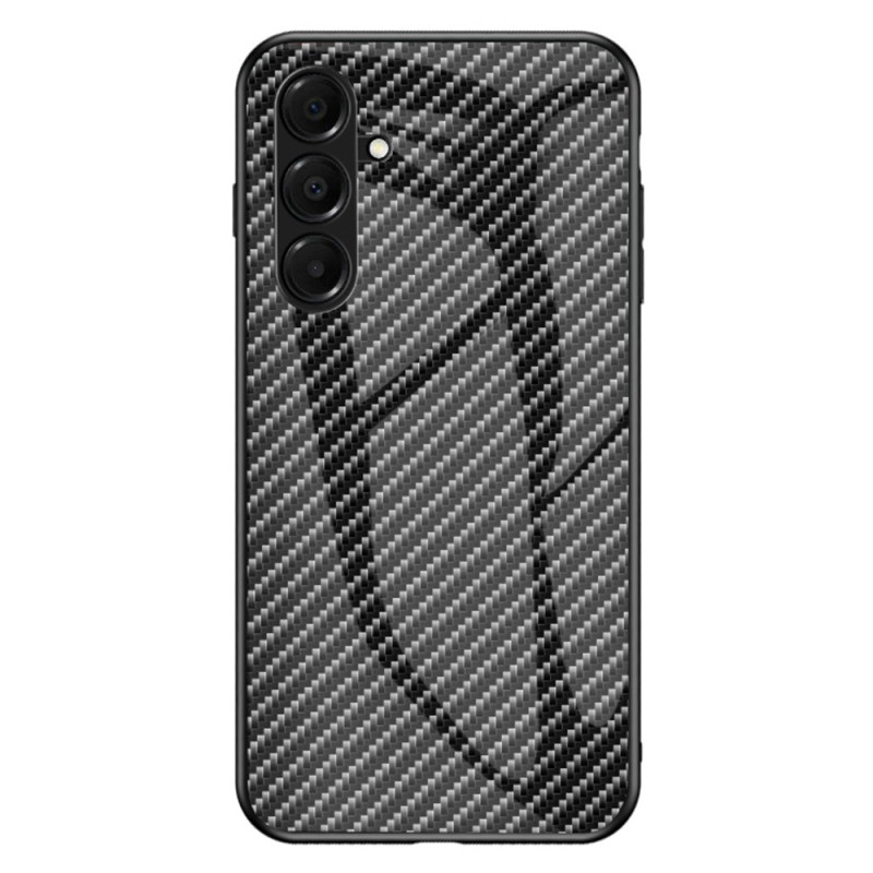 Hülle Samsung Galaxy A17 5G gehärtetes Glas Kohlefaser