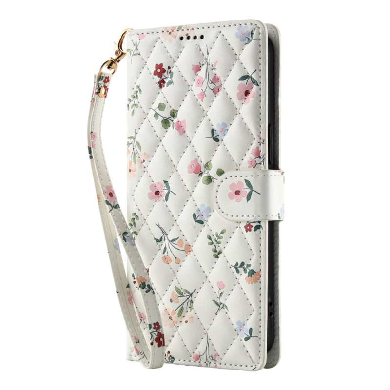 Hülle Samsung Galaxy A17 5G Portemonnaie Floral