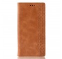 Flip Cover Xiaomi Mi 9 Vintage Styled Leather Effect