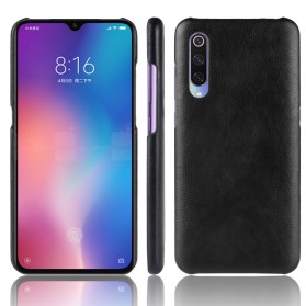 Xiaomi Mi 9 Hülle in Lederoptik Litchi