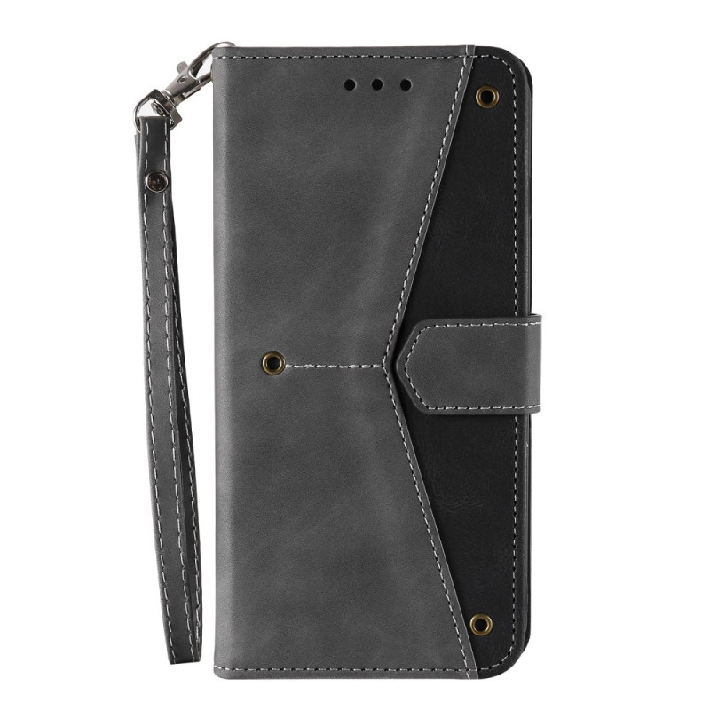 Hülle Samsung Galaxy A17 5G Zweifarbig Dreieck Design
