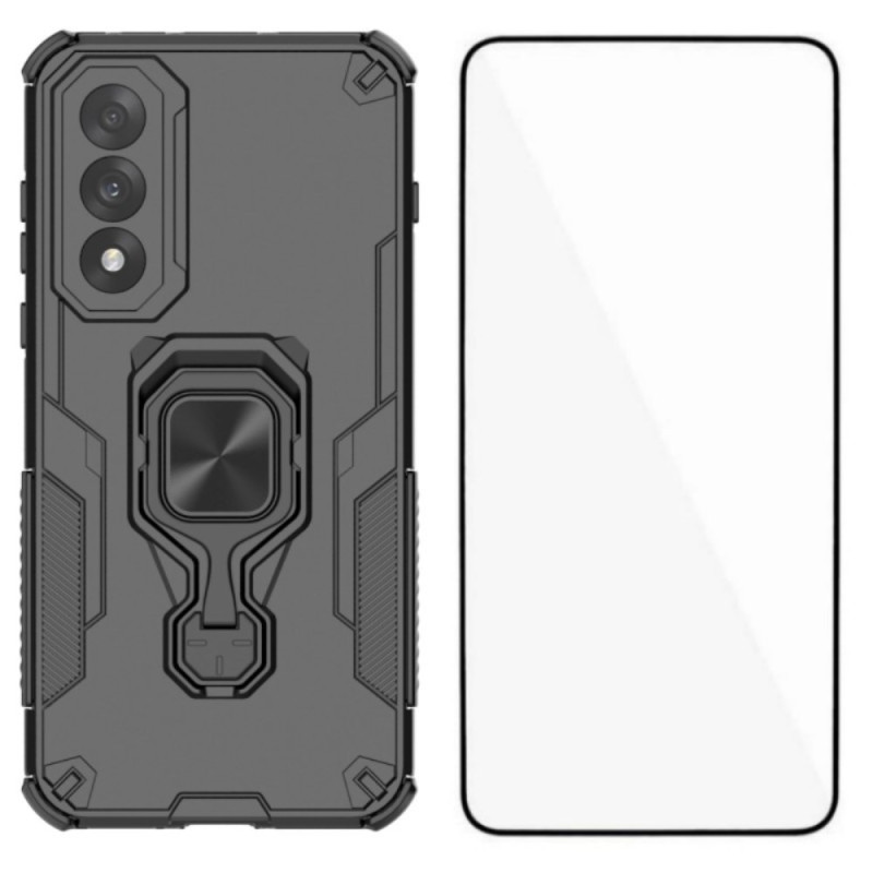 OnePlus Nord 5 Ring Widerstandsfähige Hülle mit Bildschirmschutz