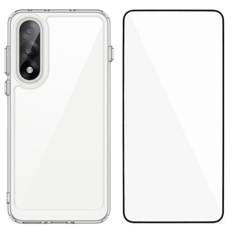 OnePlus Nord 5 5G Transparente Hülle mit Displayschutzfolie