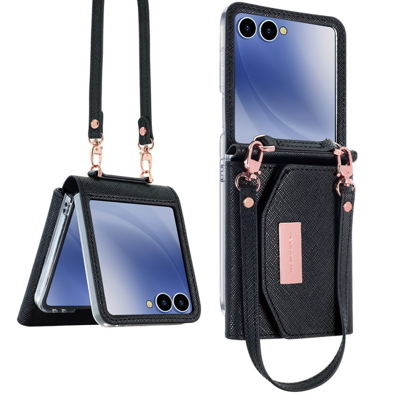Samsung Galaxy Z Flip 7 Wallet & Strap Cover