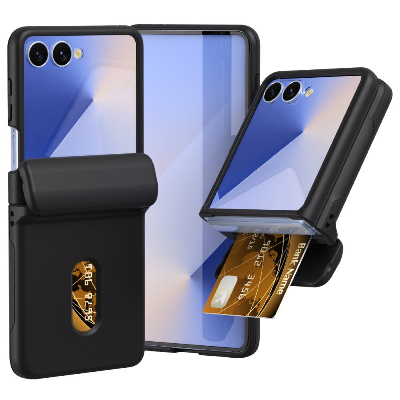 Samsung Galaxy Z Flip 7 Federscharnier und Kartenhalter Cover
