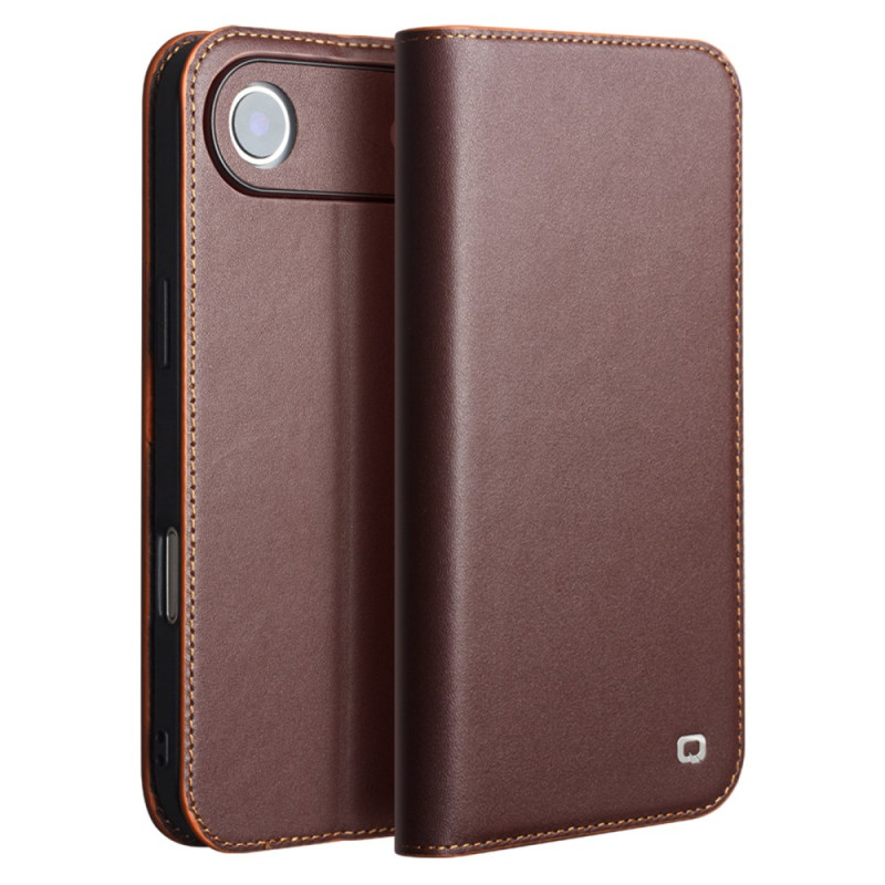 Flip Cover iPhone 17 Air Leder QIALINO
