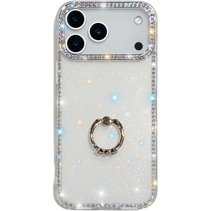 iPhone 17 Pro Max Cover Ring-Stand und Strass