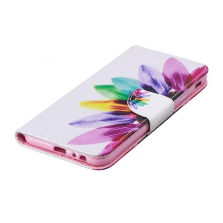 Hülle Samsung Galaxy J4 Plus Blume Aquarell