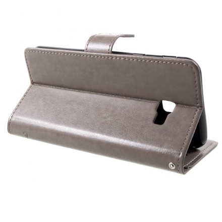 Hülle Samsung Galaxy J4 Plus Asiatische Schmetterlinge und Blumen