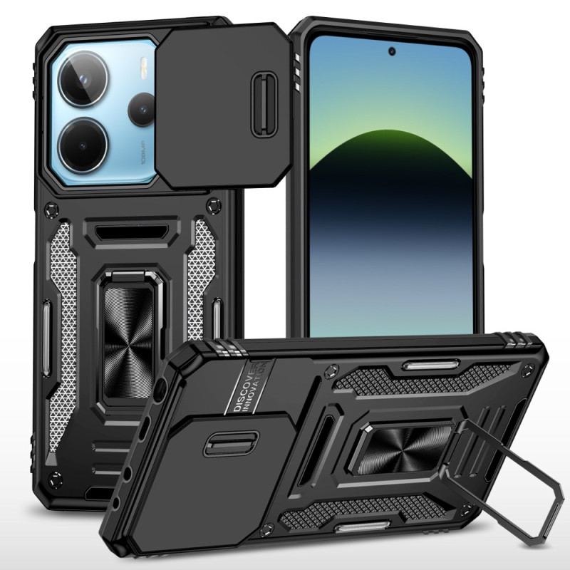 Xiaomi Redmi Note 14 5G Ultra Resistant Cover with Support and Lens Protector