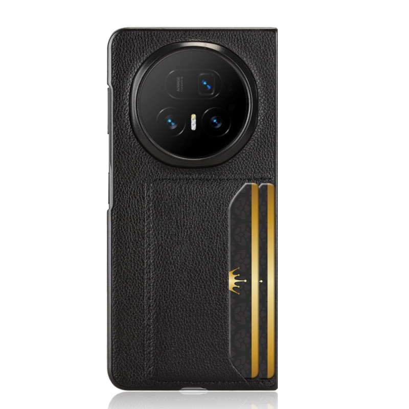 Cover Honor Magic V5 5G Lederoptik Kartenhalter