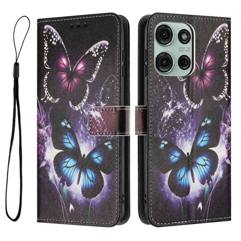 Hülle Moto G86 5G / G86 Power 5G Zwei Schmetterlinge