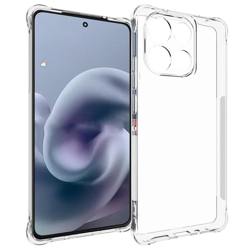 Moto G86 Power 5G Transparent Verstärktes Cover
