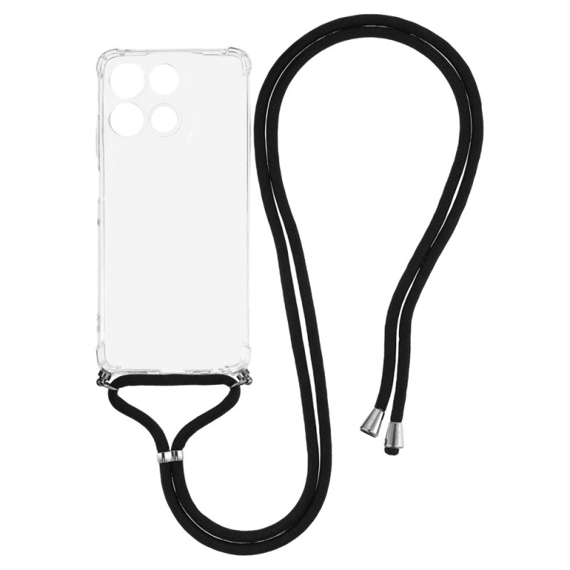 Kordelzughülle Moto G56 5G Transparent