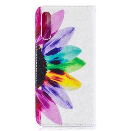 Hülle Samsung Galaxy A50 Blume Aquarell