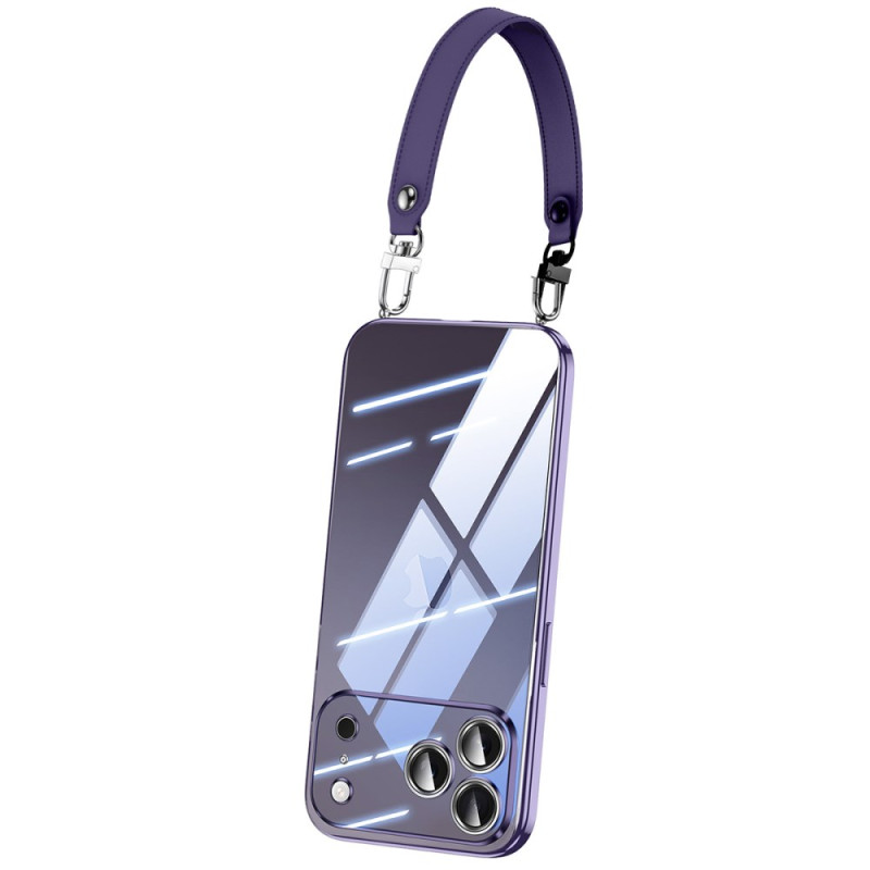 Transparentes iPhone 17 Pro Cover mit Handschlaufe